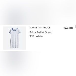 Market & Spruce T-shirt Dress